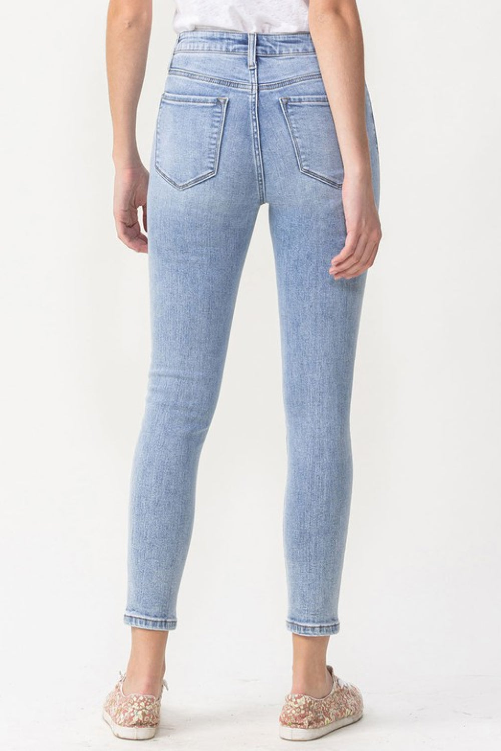 High Rise Skinny Cropped Jeans