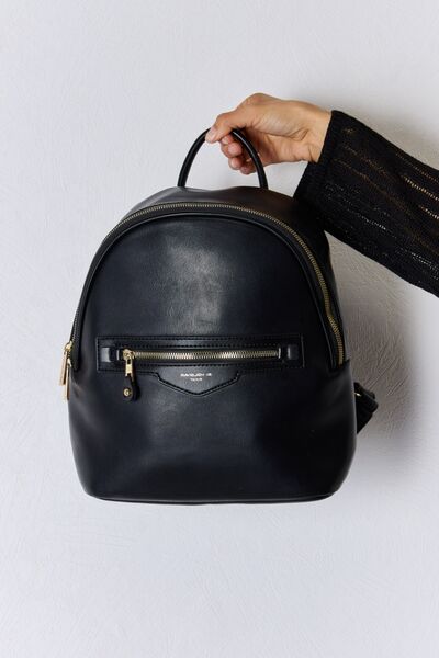 Classic Midi Pleather Backpack