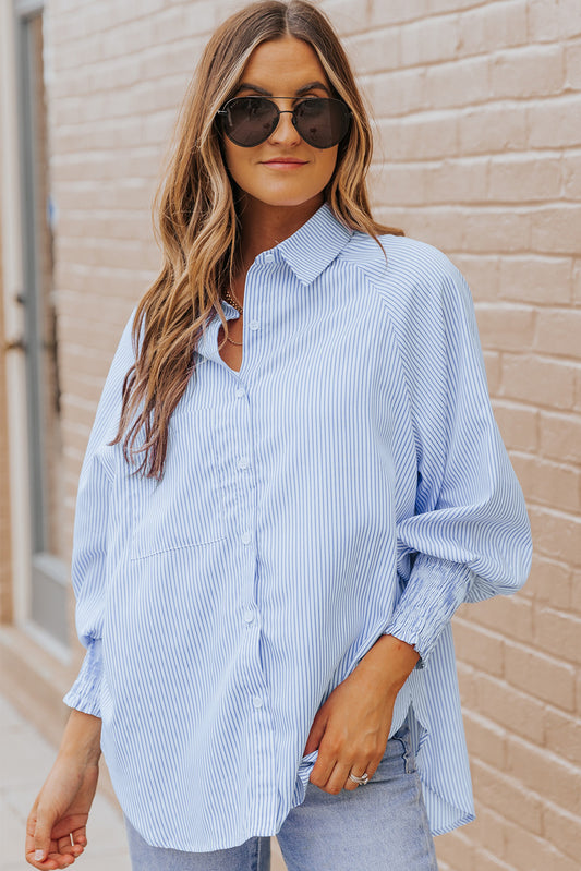 Baby Blue Collared Shirt