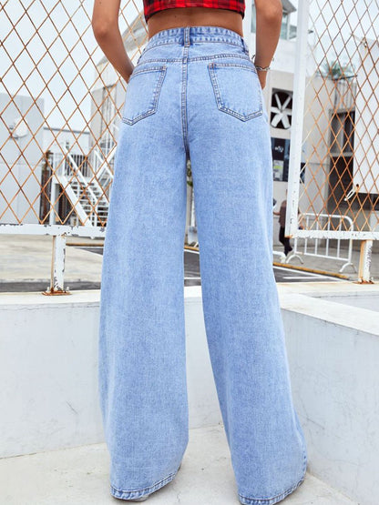 Classic Wide Leg Jeans