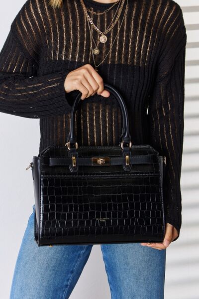 Croco Textured Tote Bag 1.0