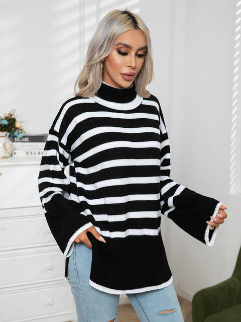 Striped Turtleneck Sweater 2.0