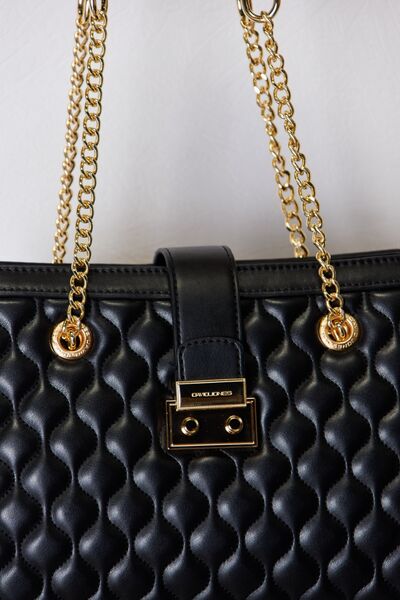 Quilted Midi Shoulder Bag