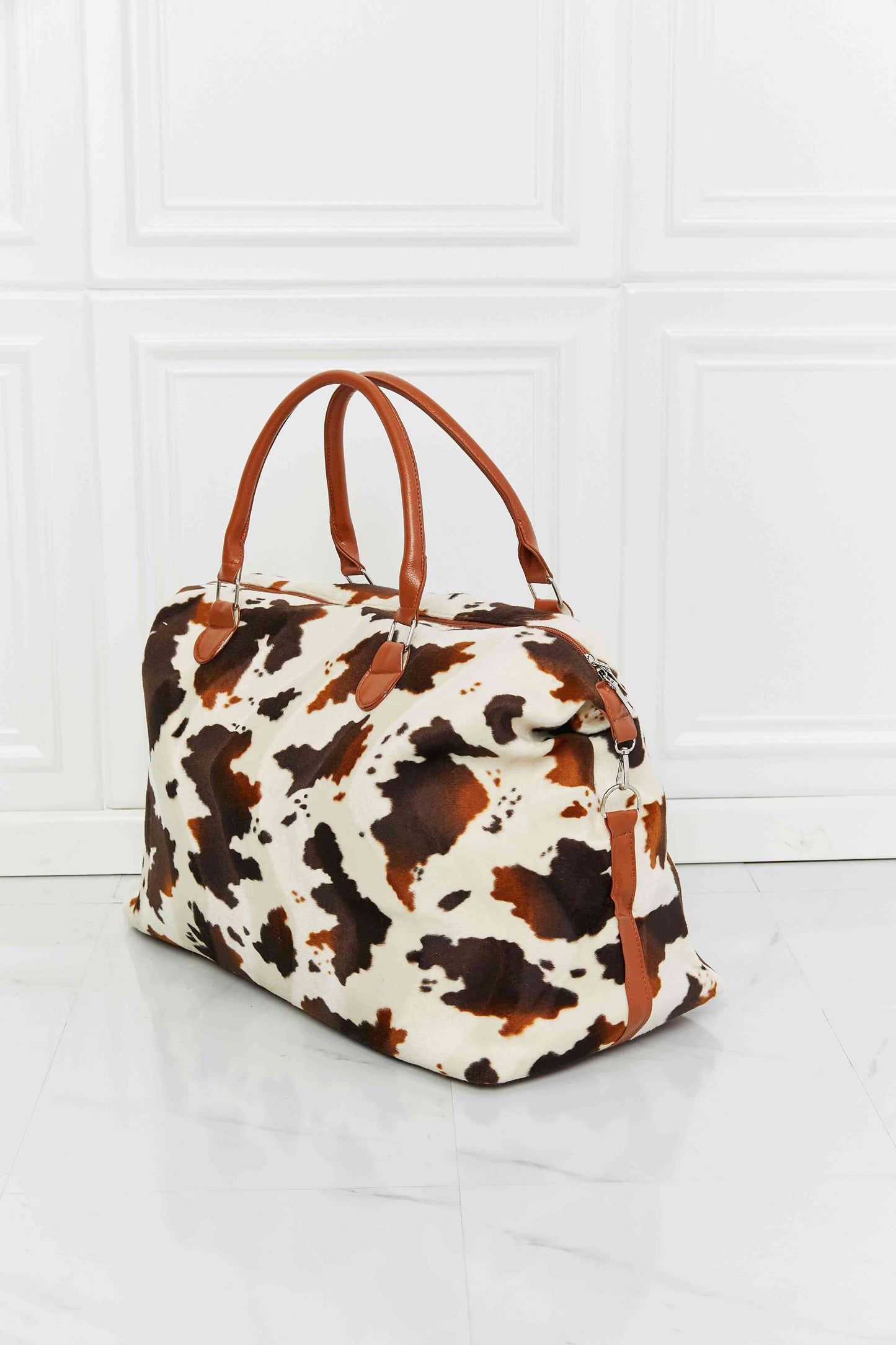 Cow Print Maxi Tote Bag