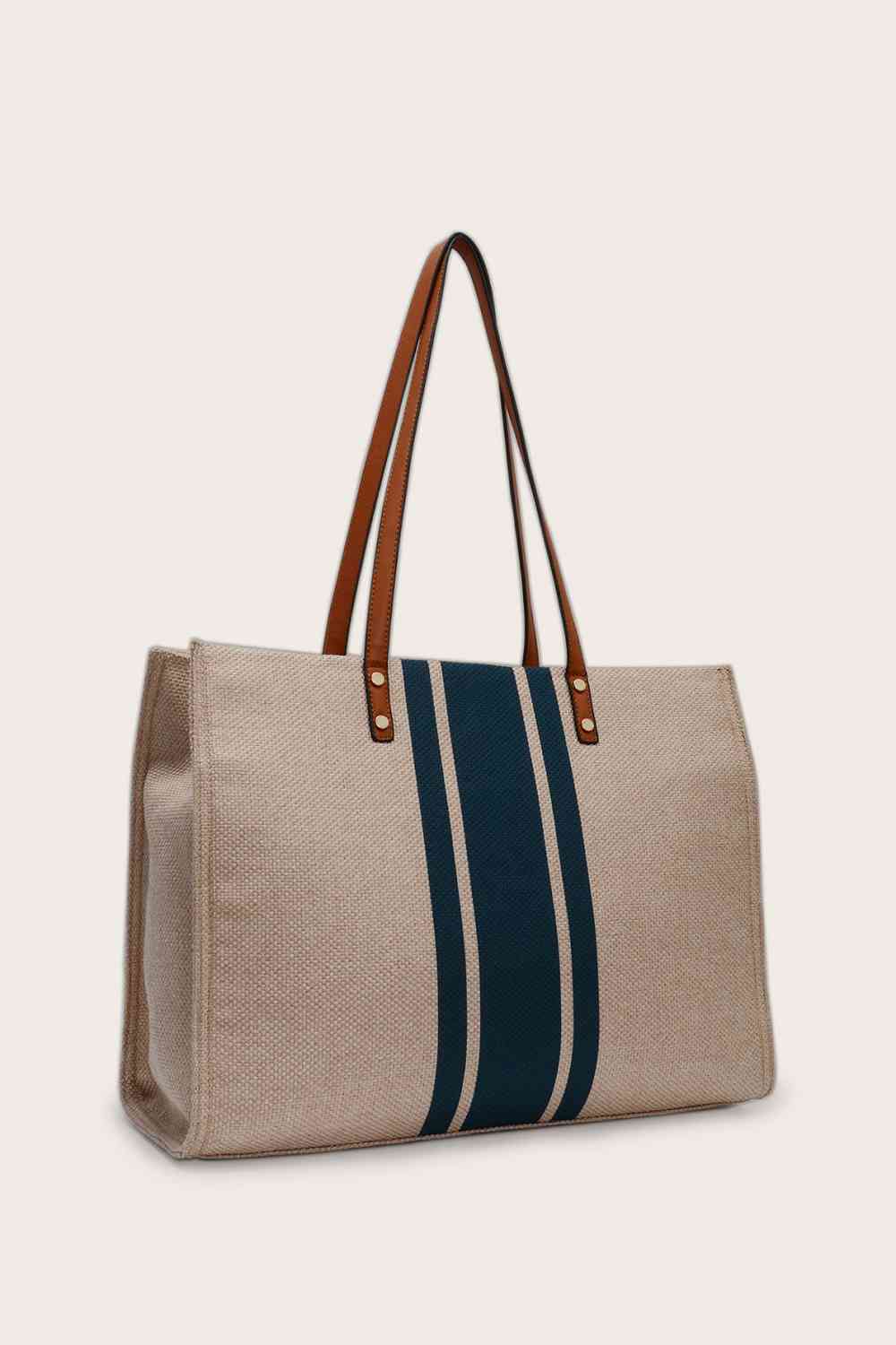 Classic Striped Tote Bag