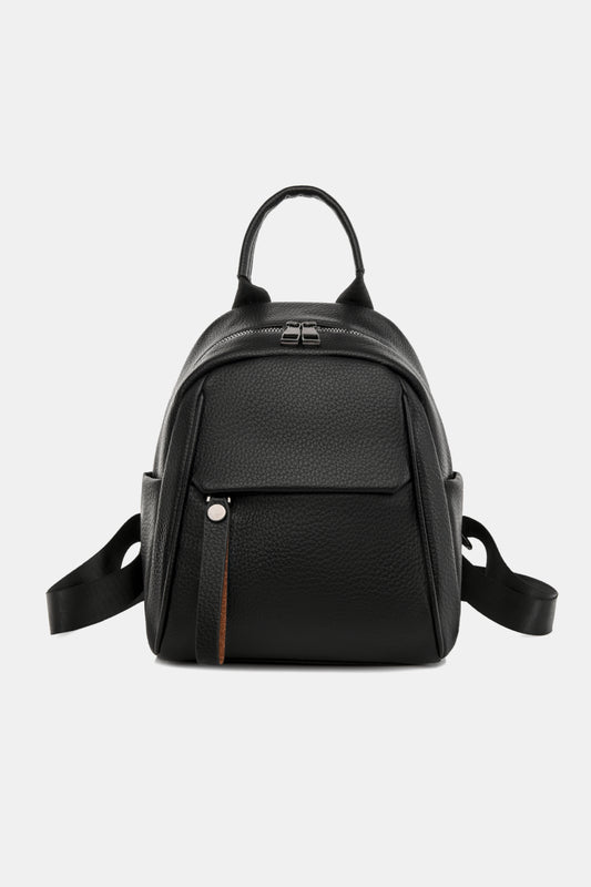 Small Pleather Backpack