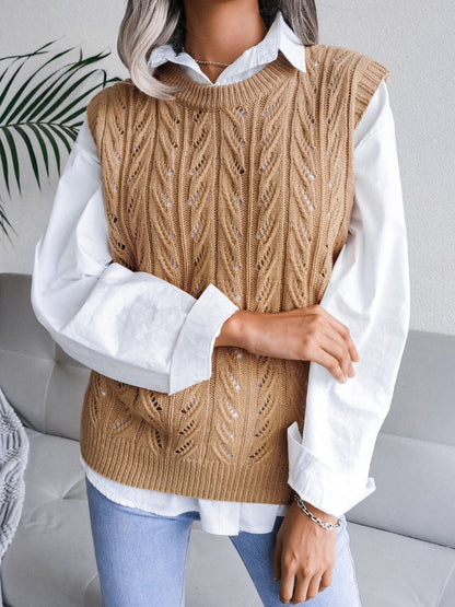 Openwork Sweater Vest 2.0