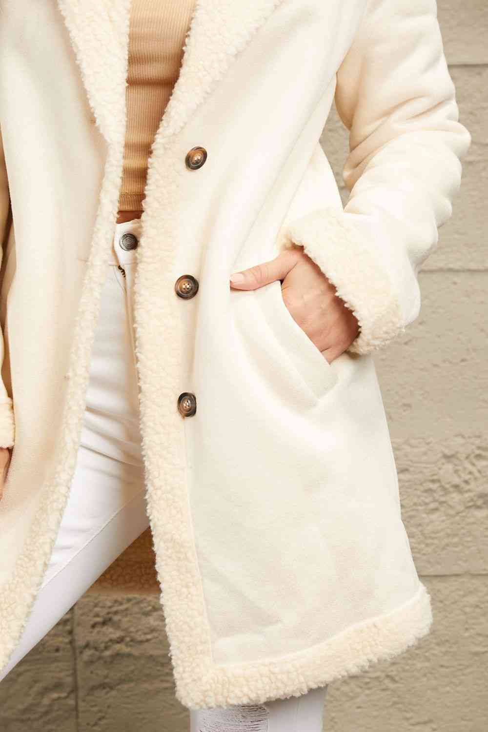 Longline Teddy Coat