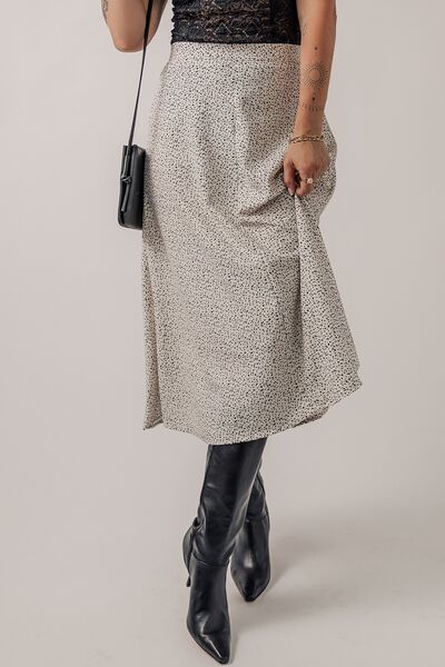 High Rise Speckle Skirt