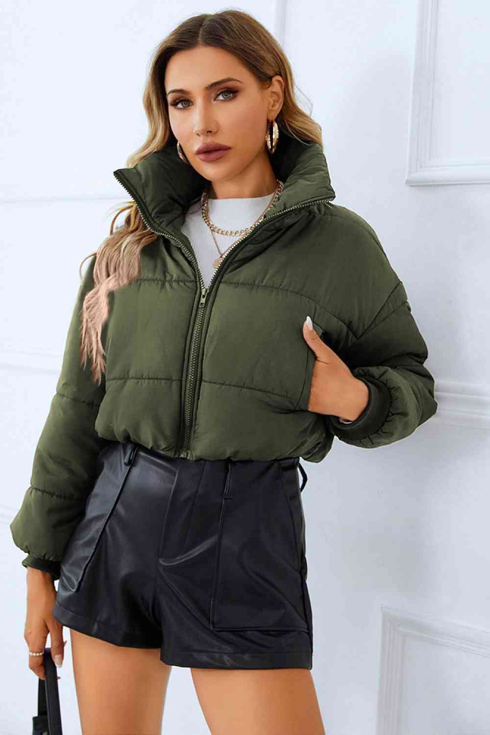 Cropped Puffer Coat 3.0