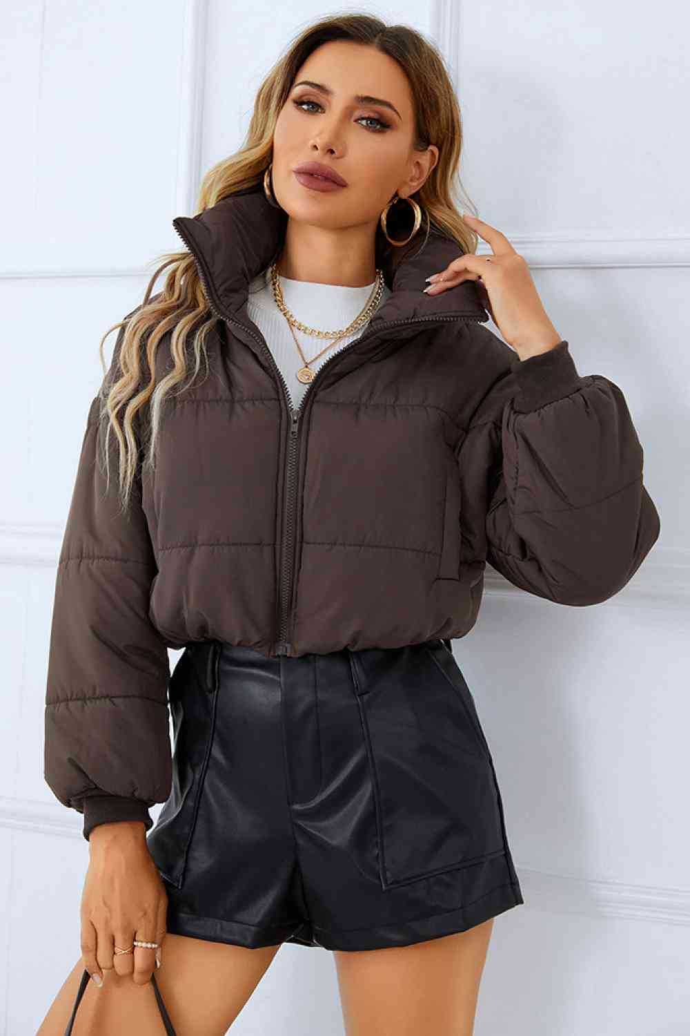 Cropped Puffer Coat 3.0