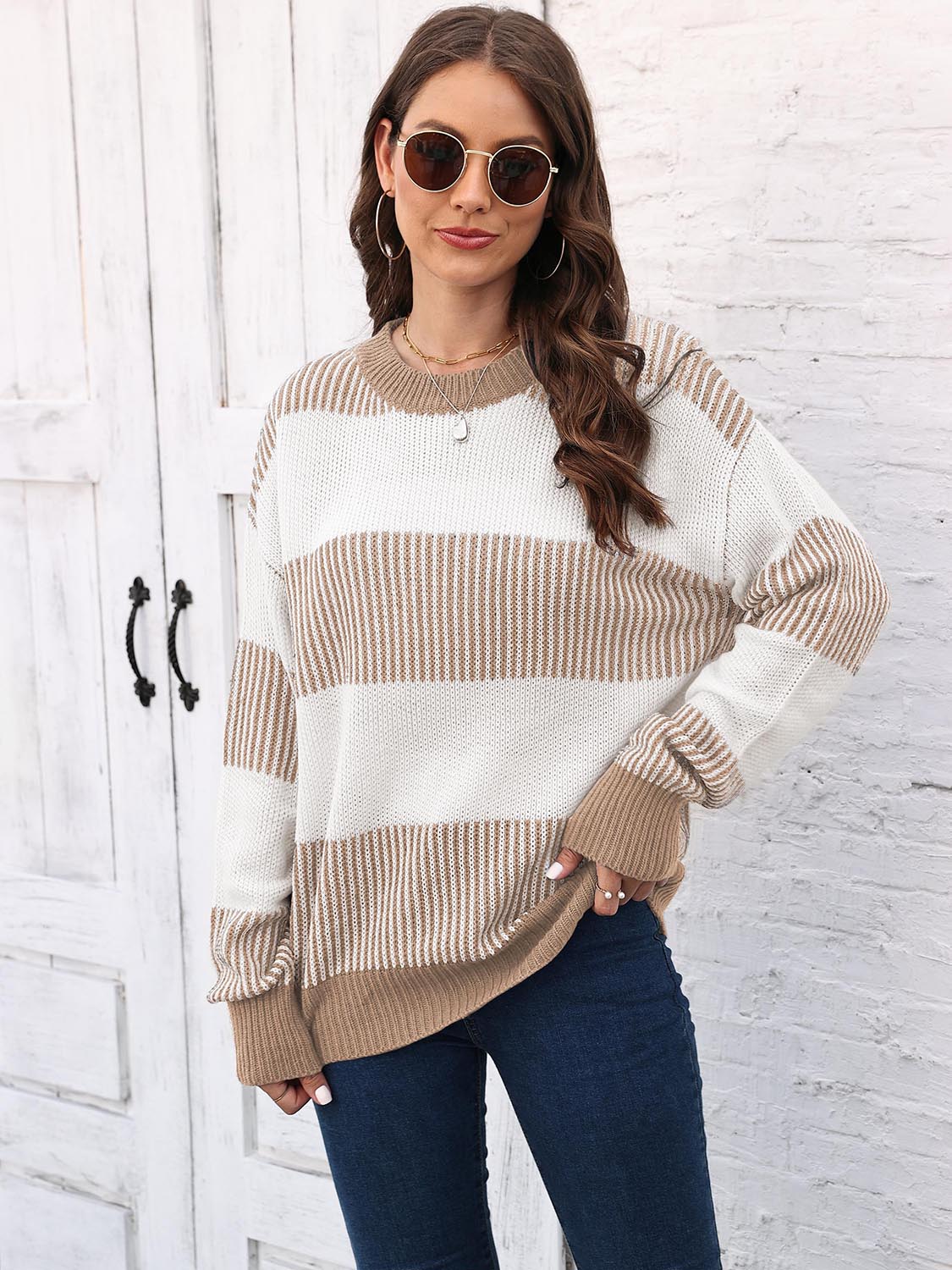 Double Stripe Sweater