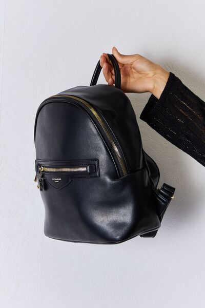 Classic Midi Pleather Backpack