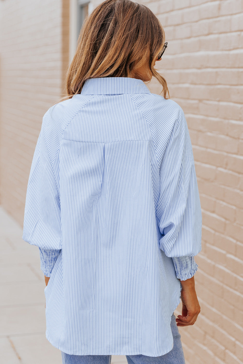 Baby Blue Collared Shirt