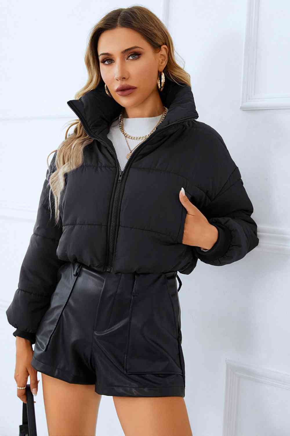 Cropped Puffer Coat 3.0