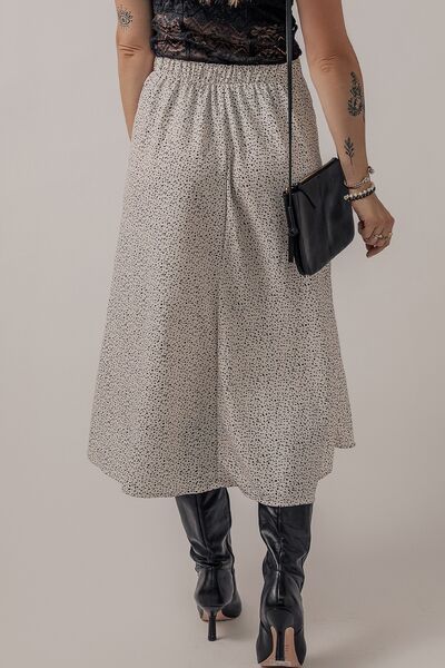 High Rise Speckle Skirt