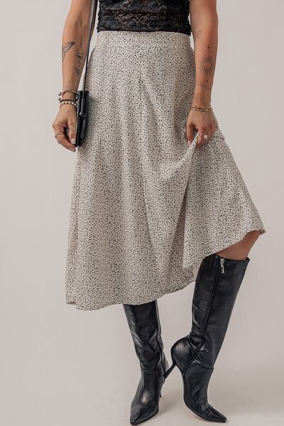 High Rise Speckle Skirt