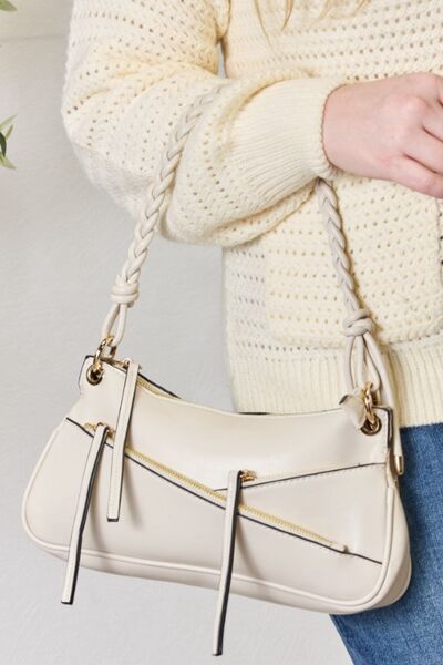 Braided Mini Shoulder Bag