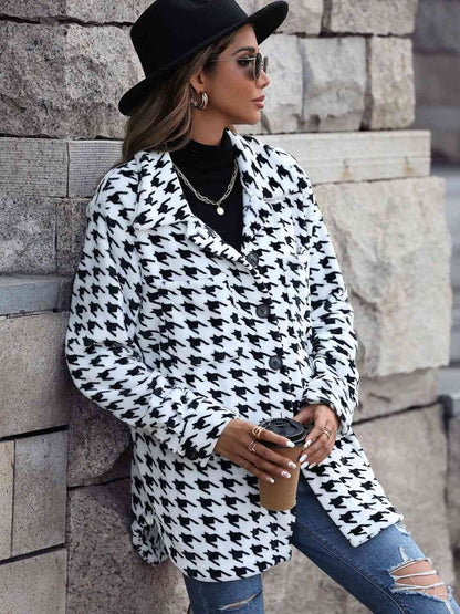 Houndstooth Button Down Jacket 2.0