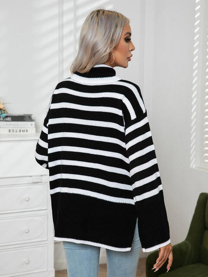 Striped Turtleneck Sweater 2.0