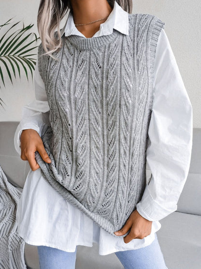 Openwork Sweater Vest 2.0