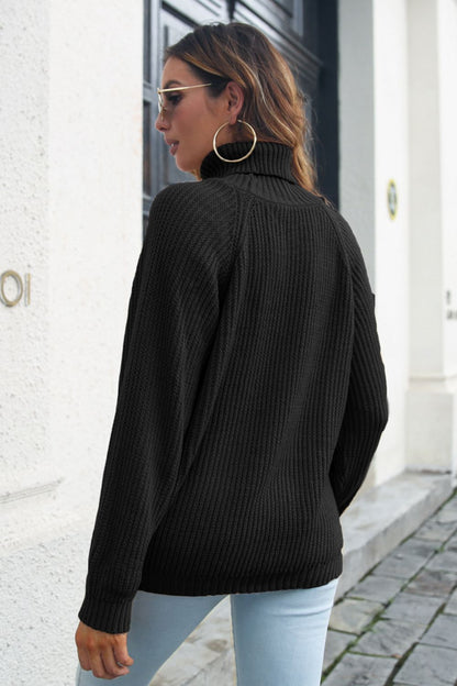 Ribbed Turtleneck Sweater 2.0