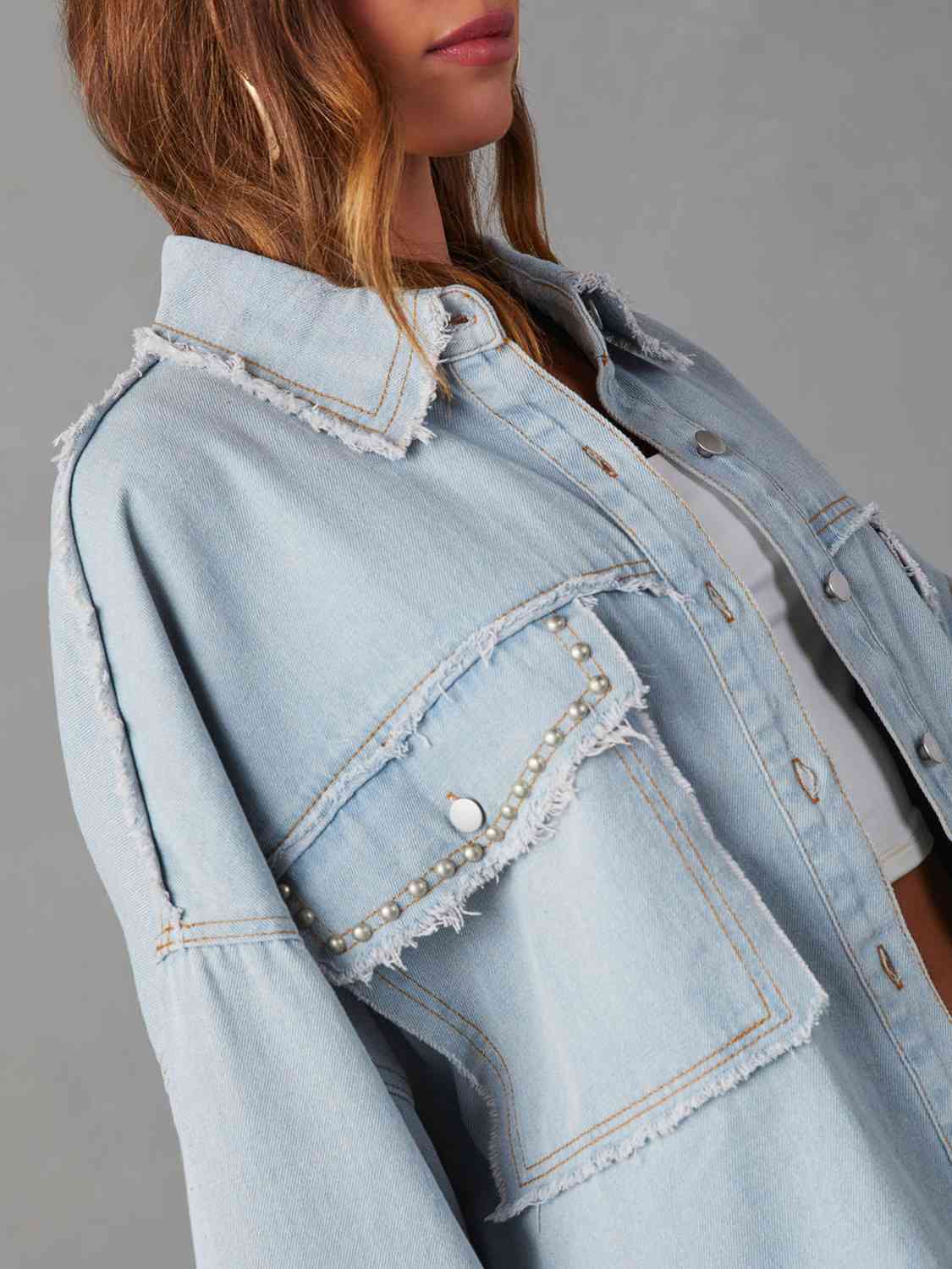 Studded Denim Jacket