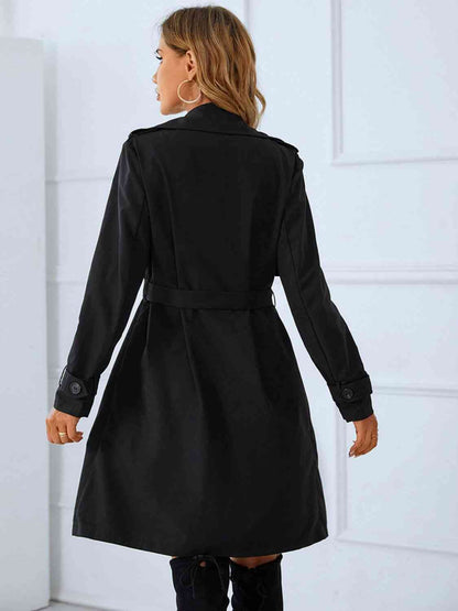 Classic Trench Coat w/ Belt