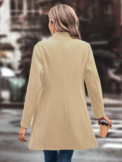 Lapel Triple Button Coat