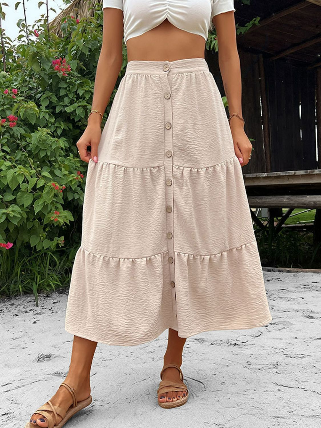 Tiered Midi Skirt 2.0