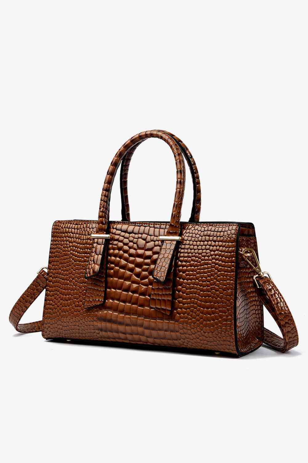 Croco Textured Tote Bag 2.0