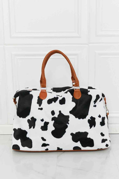 Cow Print Maxi Tote Bag