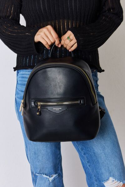 Classic Midi Pleather Backpack