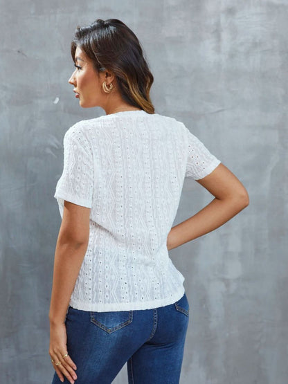 Eyelet T-Shirt