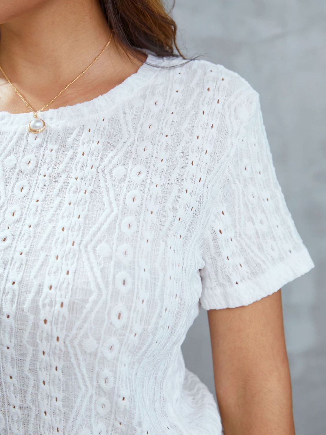 Eyelet T-Shirt