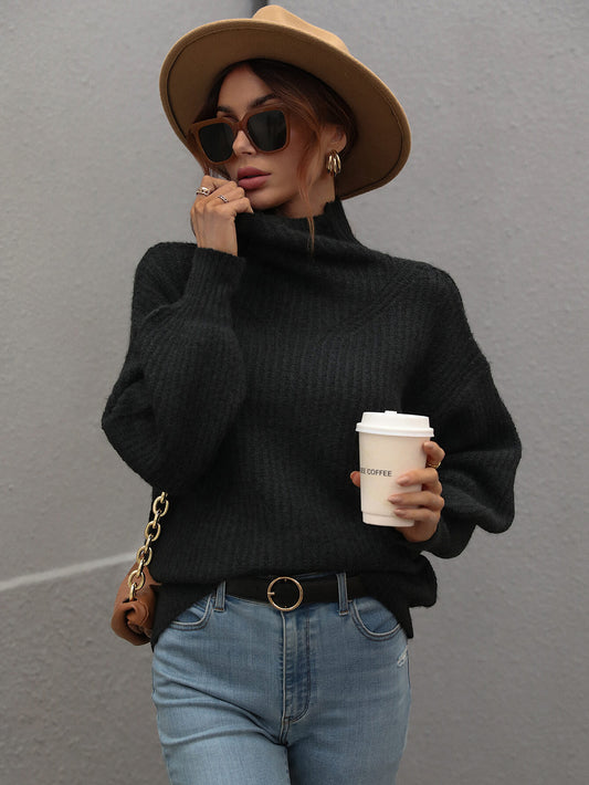 Classic High Neck Sweater