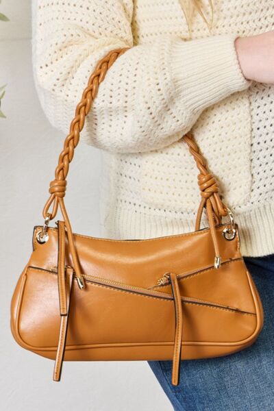 Braided Mini Shoulder Bag