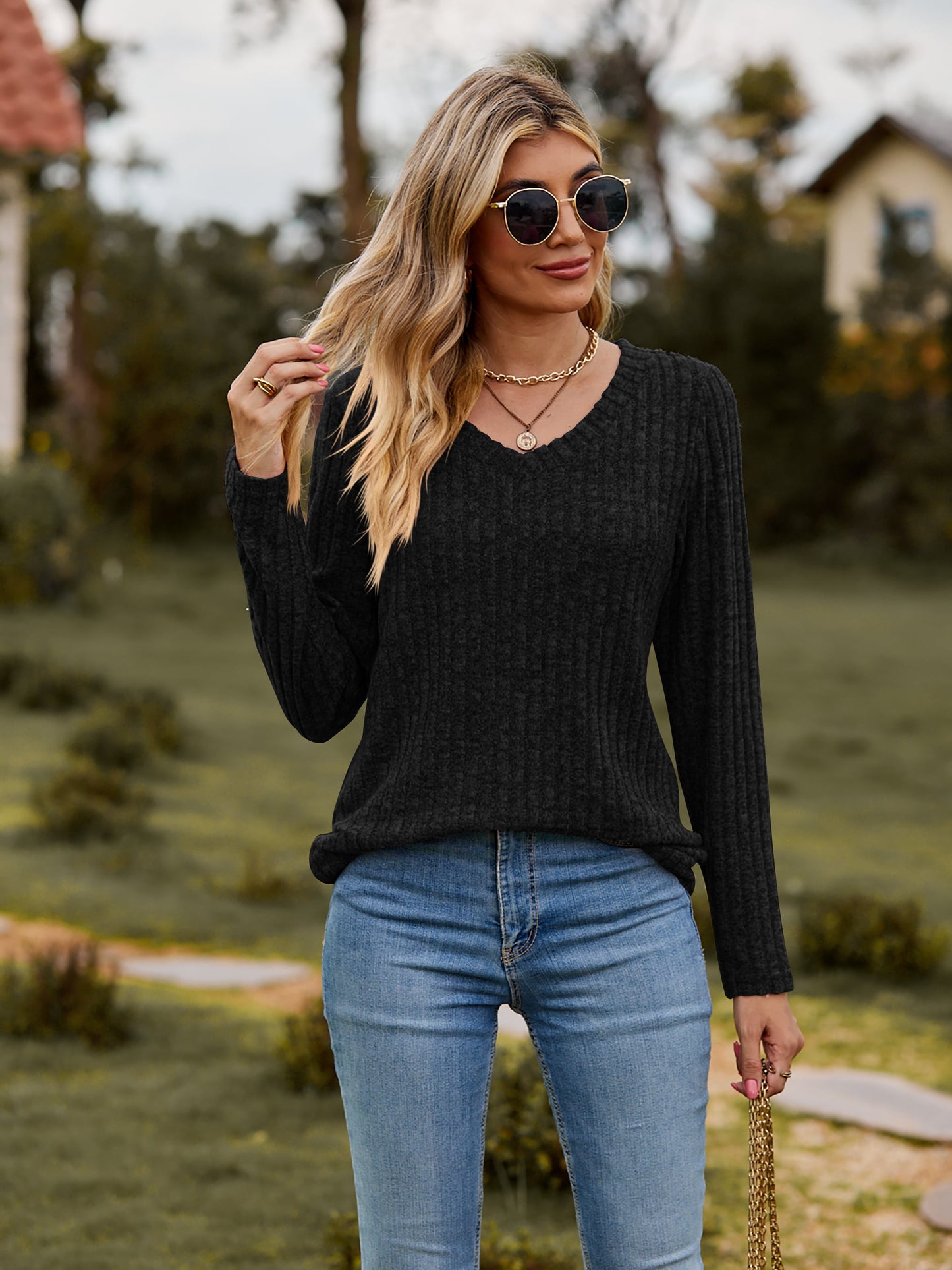 Classic Ribbed Long Sleeve