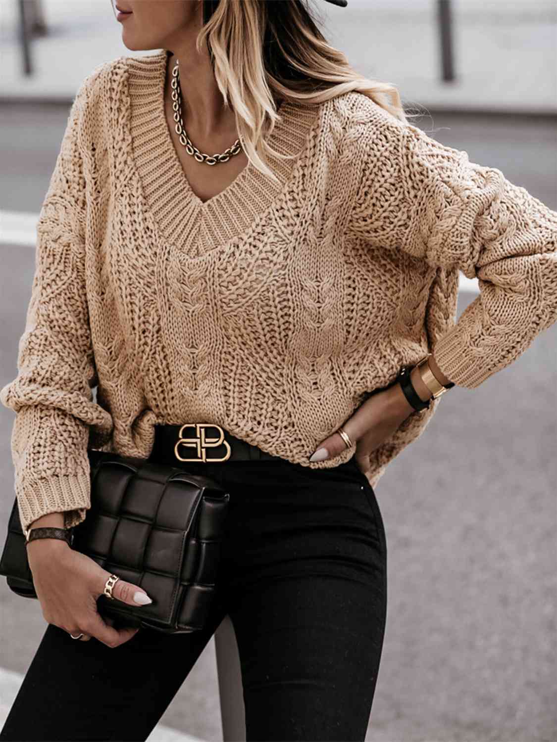 Cable Knit Sweater