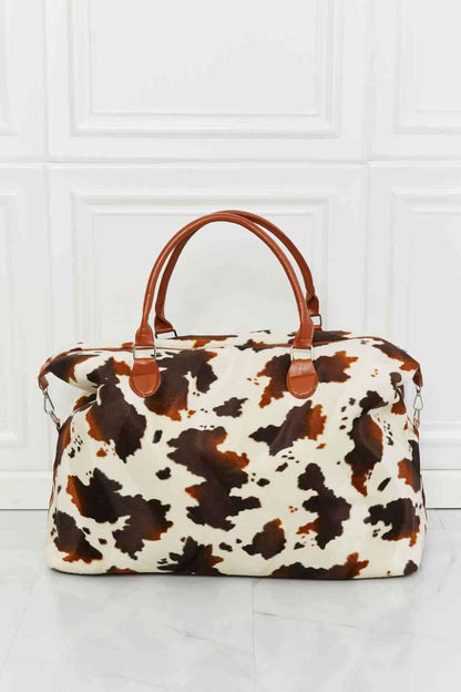 Cow Print Maxi Tote Bag