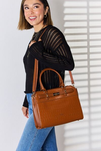 Croco Textured Tote Bag 1.0