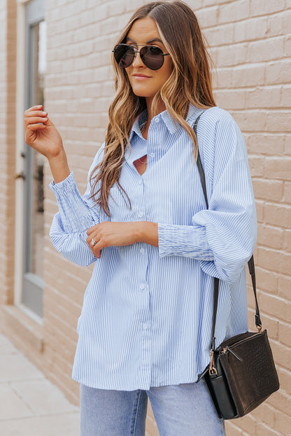 Baby Blue Collared Shirt